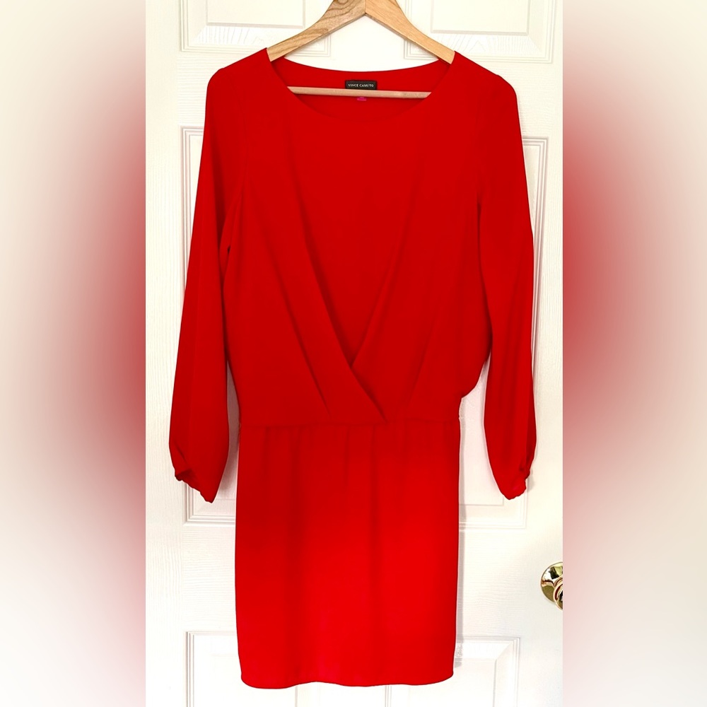 Nw/oT- Vince Camudo Red Dress Size S